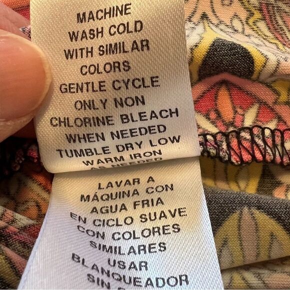 London Times Colorful Printed Maxi Sundress. Size 10. Great Condition!! - Picture 10 of 13